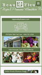 Mobile Screenshot of napavalleyflowers.com